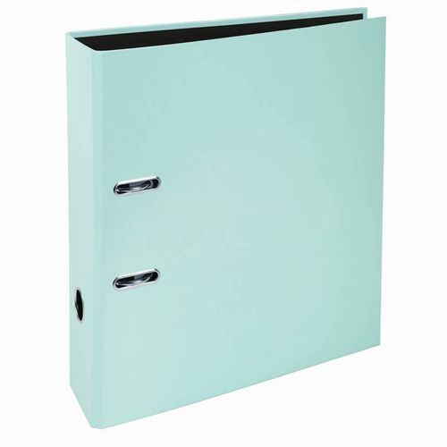 Raccoglitore a leva Aquarel Prem'Touch Retro da 80 mm - Verde pastello,