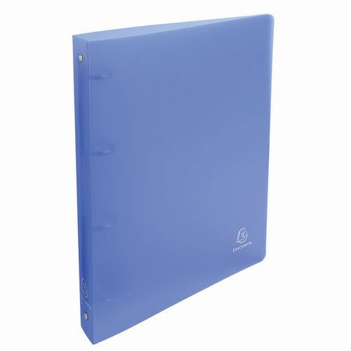 Raccoglitore 4 anelli 30 mm polipropilene Chromaline maxi - Blu,