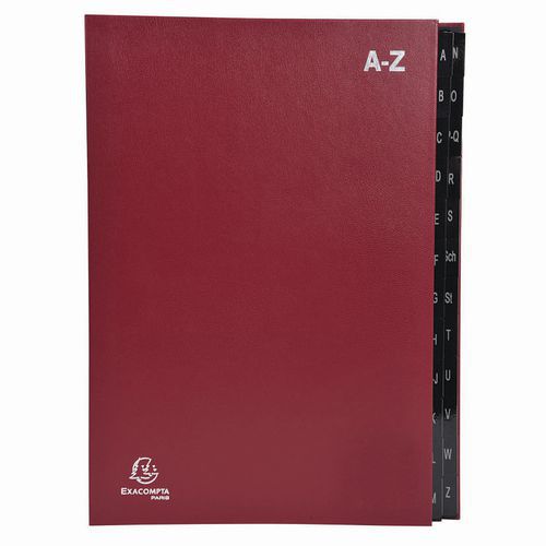Classificatore rigido Economico Ordonator 24 scomp. Alf. Rosso,