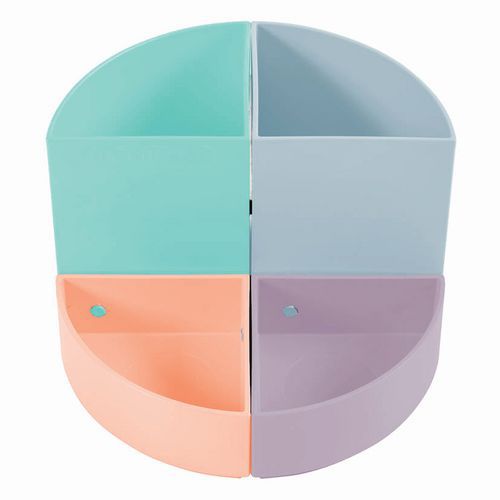 Portapenne modulari THE QUARTER color Pastello - Assort.,