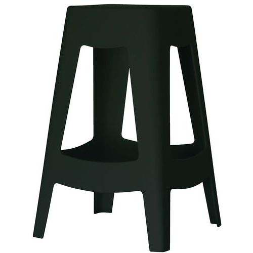 Sgabelli alti Bellini nero,