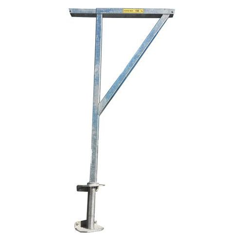 Gru a pavimento per pompa di evacuazione - 250 kg,