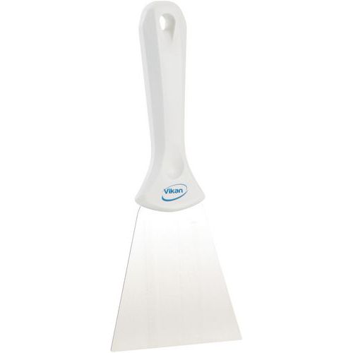 Raschietto manuale con lama inox, 100 mm, bianco,