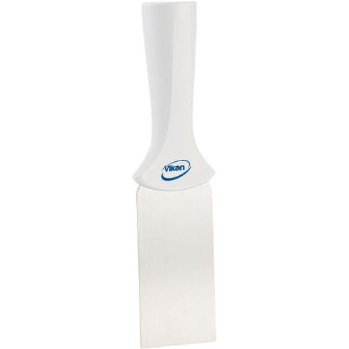 Raschietto con lama inox con filettatura, 50 mm, bianco,