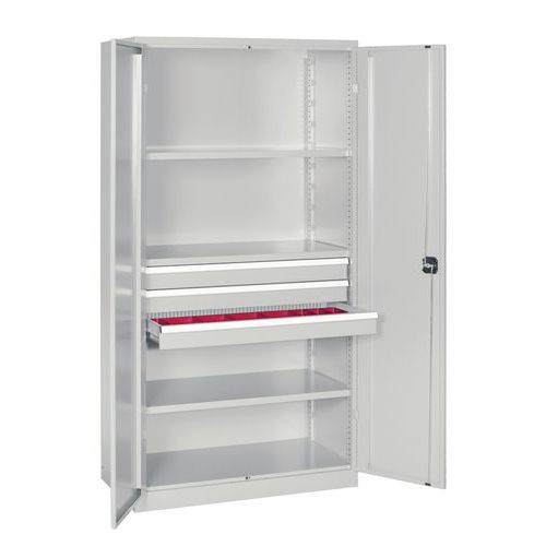 Armadio 1030x555x2000H con 3 c assetti,