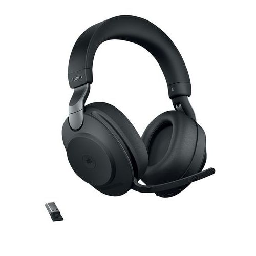 Cuffia-microf filo JABRA Evolve2 85 UC Duo USB-A Link 380a,