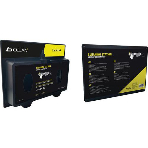 Dispenser da parete in plastica - Spray e salviettine,