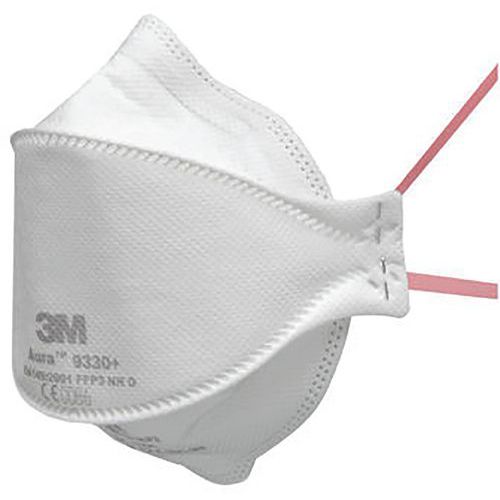Maschera 3M™ Aura™ 9330+ FFP3 NR D senza valvola,