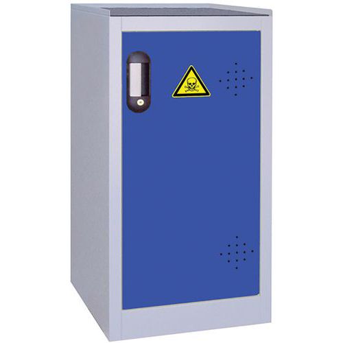 Armadio sicurezza banco 1anta 2cont ritenzione grigio/blu,