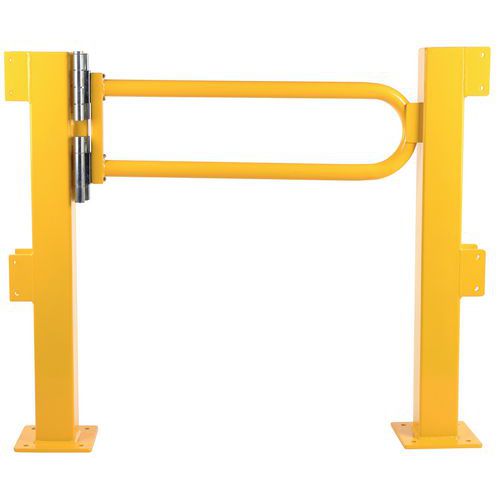 Cancello a battente per barriera sicurezza passaggio 1,89m,