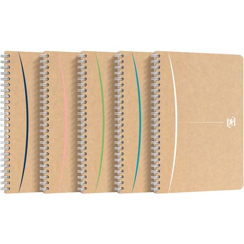 Quaderno Oxford Touareg 148x210 180p 90g ricic Q5/5 assort,