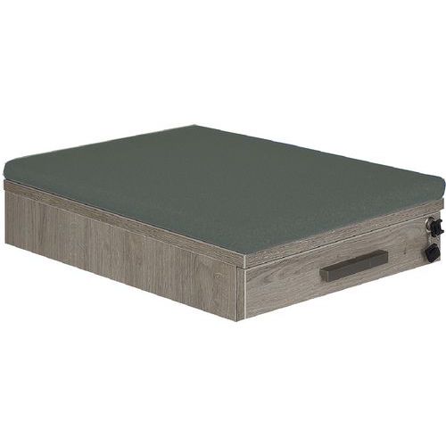 Cuscino antracite per cassettiera mobile,