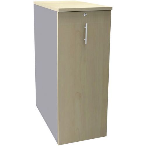 Cassettiera Tower A114 3 rip 1 cart sosp all/acero,