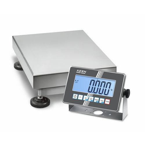 Bilancia a piattaforma in inox SXC 10K-3 portata 15kg,