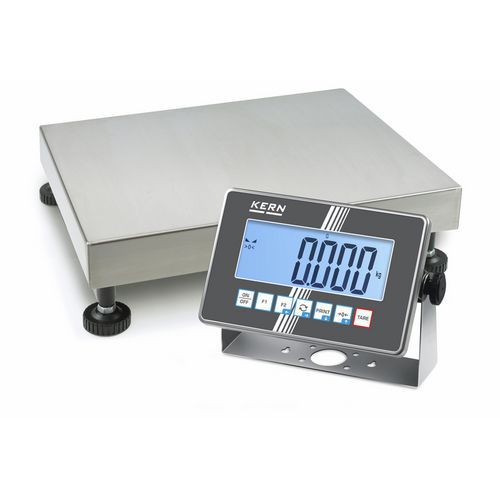 Bilancia a piattaforma con display in inox IXC 100K-3,