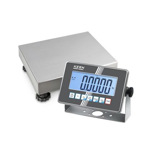 Bilancia a piattaforma con display in inox IXC 10K-4,