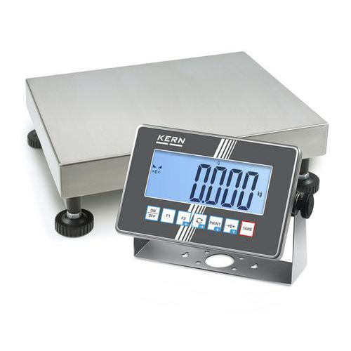 Bilancia a piattaforma con display in inox IXC 30K-3,
