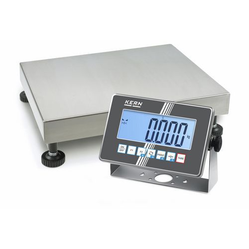 Bilancia a piattaforma con display in inox IXC 60K-3L,