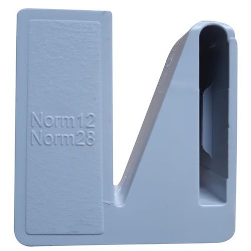 Gancio ad angolo in PVC Norme 12,