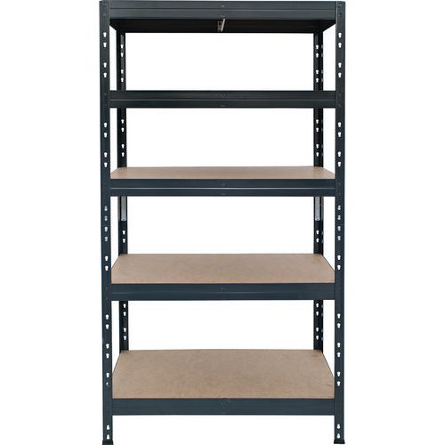 Scaffalatura leggera Rapid 3 Évolution 1800x900x600 antracite,