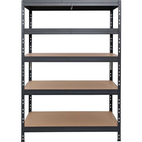 Scaffalatura leggera Rapid 3 Évolution 1800x1200x450 antracite,