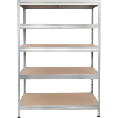 Scaffalatura leggera Rapid 3 Évolution 1800x1200x600 zincata,