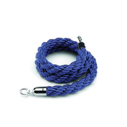 corda per colonnina silver blu 1,5mt,