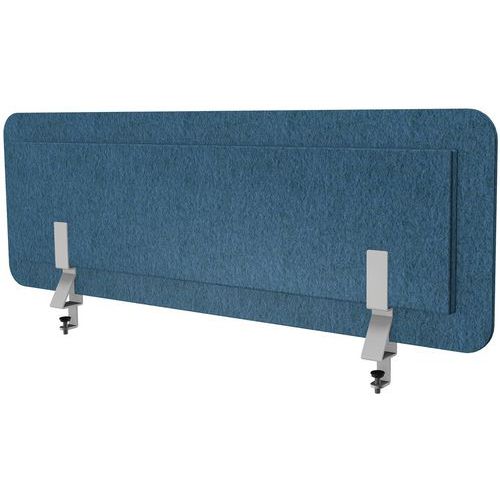 Pannello fonoassorbente L80 blu chiné + 2 pinze scriv sing,