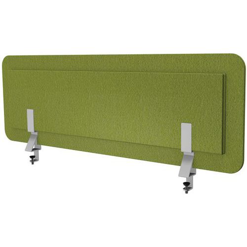 Pannello fonoassorb L80 verde chartreuse 2 pinze scriv sing,