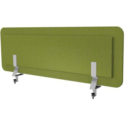 Pannello fonoassorb L120 verde chartreuse 2 pinze scriv dop,