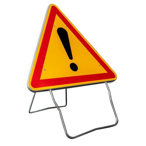 Cartello di segnalazione temporanea AK14 CL1 Altri pericoli,