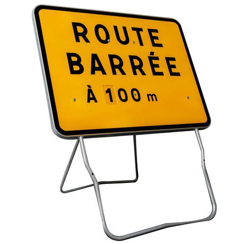 Cartello di segnalazione KC1 CL2 Attraversamento veicoli,