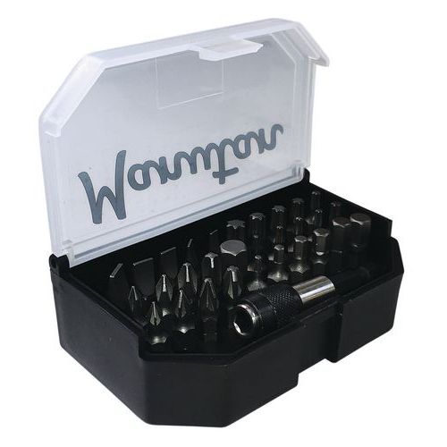 Cofanetto di 30 punte e portapunte - Manutan,