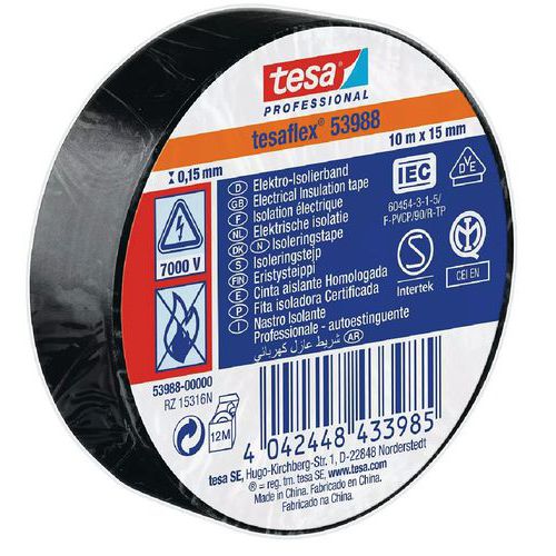 Nastro isolante Tesa 10 x 15m 53988,