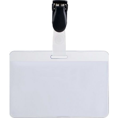 Badge per visitatore - Clip - Pavo,