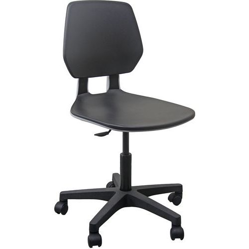 Sedia/sgabello tecnico sanificabile HxP: 88-101x66 cm;,