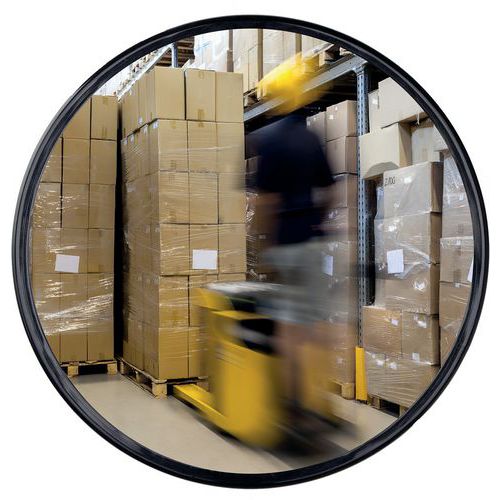 specchio di sorveglianza Ø35 cm fissaggio a muro,