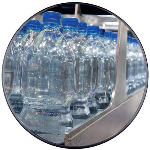 specchio di sorveglianza Ø60 cm fissaggio a muro,