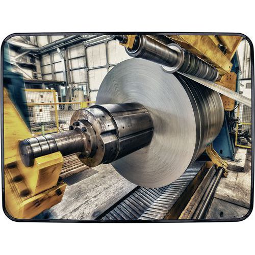 specchio di sorveglianza 60x80 cm fissaggio a muro,