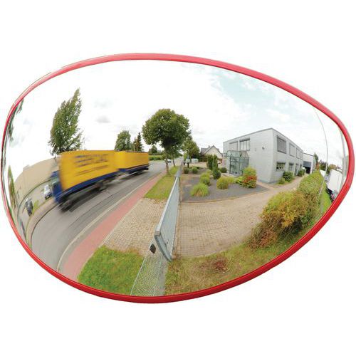 specchio con grand'angolo Ø80 cm,