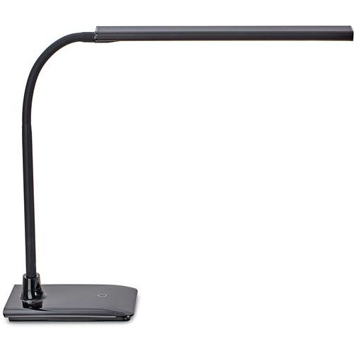 Lampada da scrivania a led su base Pirro nero,
