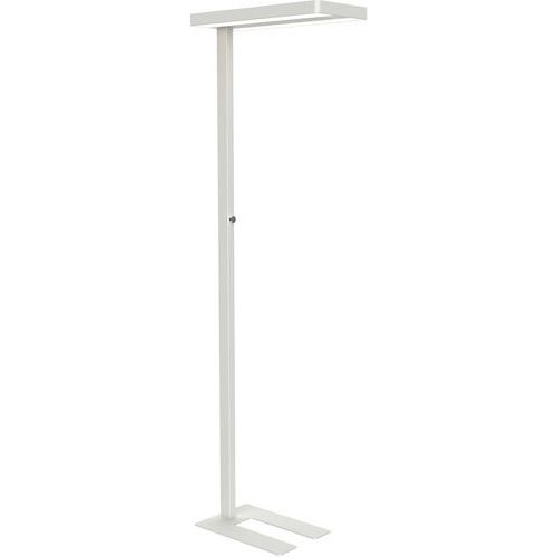Lampada a led su base Javal bianco,