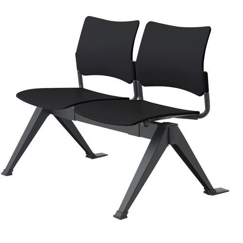 PANCA URBAN 2 POSTI NERO,