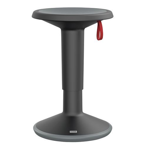 Sgabello ergonomico Interstuhl UP 100U nero,