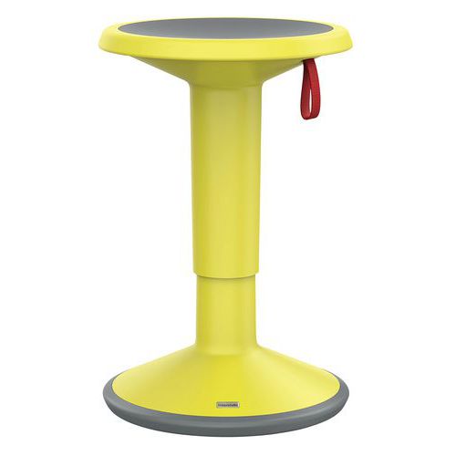 Sgabello ergonomico Interstuhl UP 100U giallo,