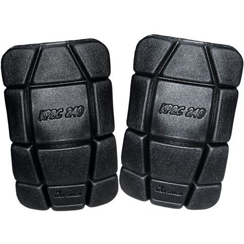 Paio di ginocchiere da 24 cm rettangoli,