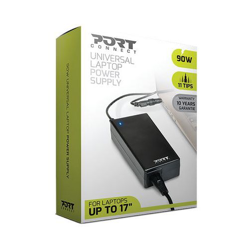 Alimentatore universale per computer - 90 W - Port Connect,