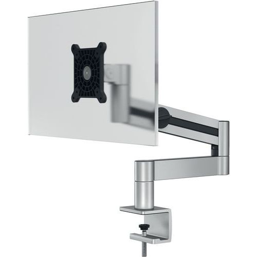 Braccio di supporto per monitor, 1 schermo, fissaggio con pinza,