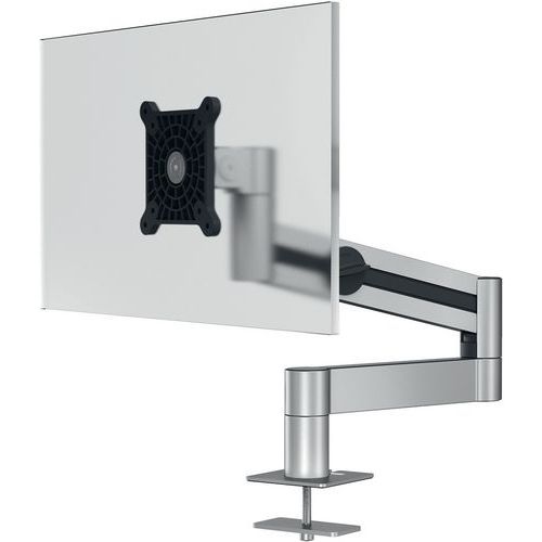 Braccio di supporto per monitor, 1 schermo, fissaggio passacavi,