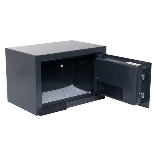 Cassaforte - 310 x 200 x 200 mm - 8,5L - Grigio scuro - Pavo,